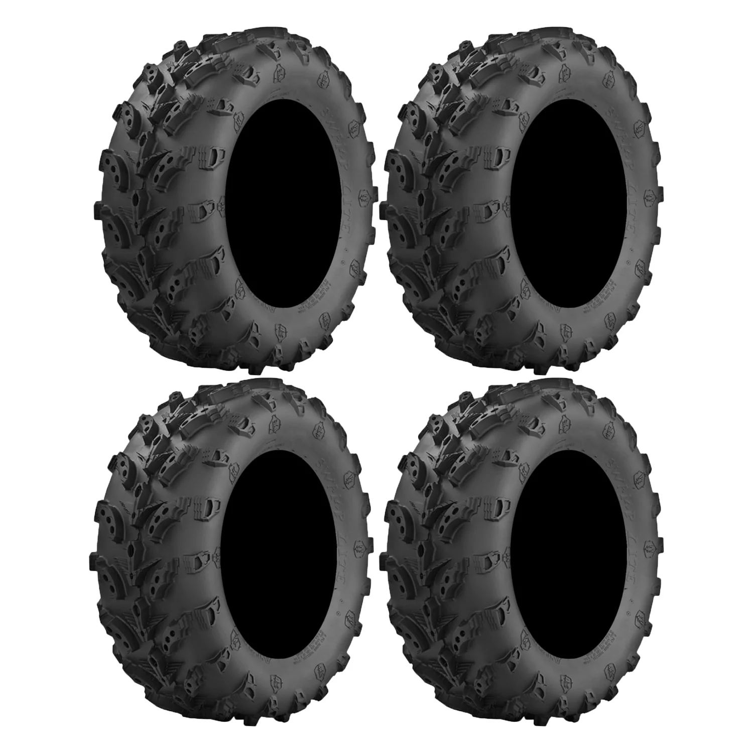 リトルシャークハイブリッド Interco Swamp Lite 25x8-12 & 25x10-12 Tires (Full Set)